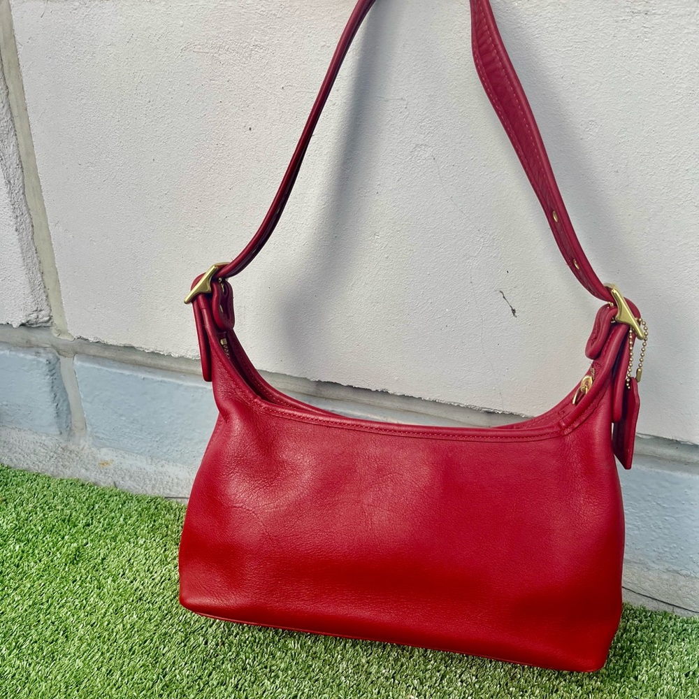 Vintage Coach #9059 | Legacy Shoulder Bag | Red